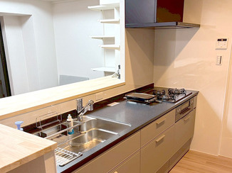 マンションリフォーム こだわりのキッチンと長く安心して使える水まわり