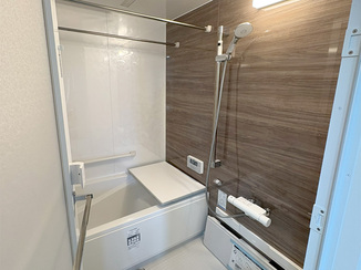 バスルームリフォーム 入口位置を調整し将来にも配慮したバスルーム